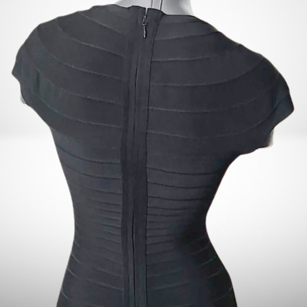 Herve Leger Stunning Long Mermaid Gown Bandage Lora model XS - Picture 8 of 16